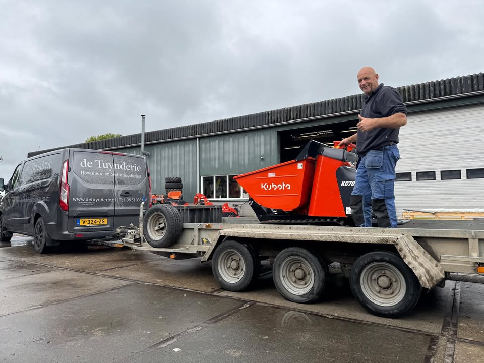  Recent hebben wij een Kubota KC70H-4