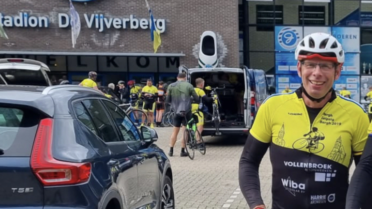  Deze week fietst onze