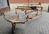 John Deere 459 balenpers  Meijer 8 paks verzamelwagen  - 8 paks klem - 10 paks klem