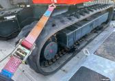 Kubota KX027-4  minigraver _ Hulco trailer  Terrax