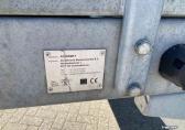 Agromet N233-4 stalmestverspreider, meststrooier   mestverspreider