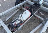 Henra KP27-3318   aanhanger kiep aanhangwagen  3 zijdig kipper